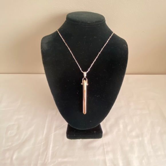 Stella and Dot Silver Tone Chain Necklace - Picture 1 of 8
